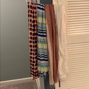 Four scarves